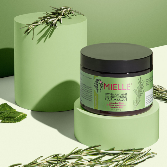 Masque Pousse De Cheveux Romarin & Menthe (Rosemary & Mint) - Mielle Organics