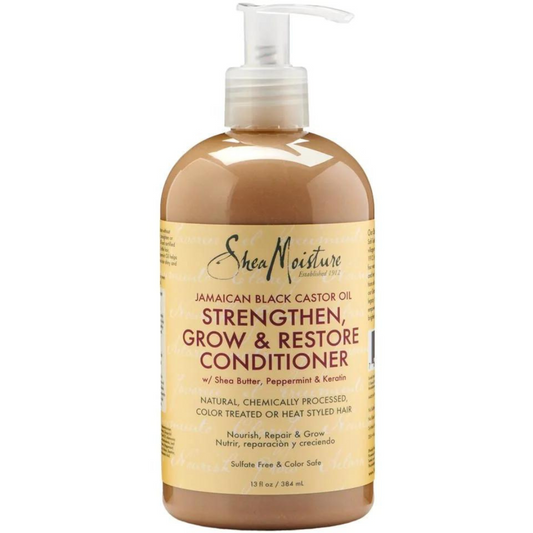 Après-shampoing Force Pousse & Réparation (Strengthen, Grow & Restore Jamaican Black Castor Oil) - Shea Moisture
