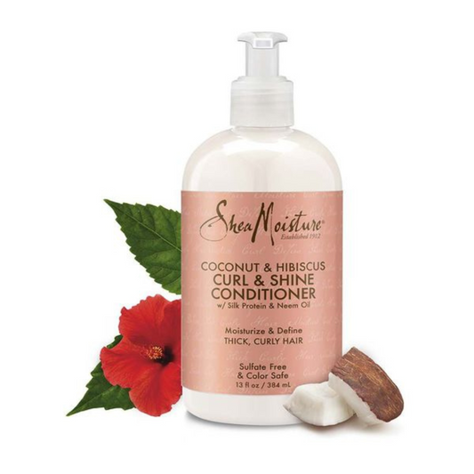 Après-shampoing Hydratant (Curl & Shine Coconut & Hibiscus) - Shea Moisture